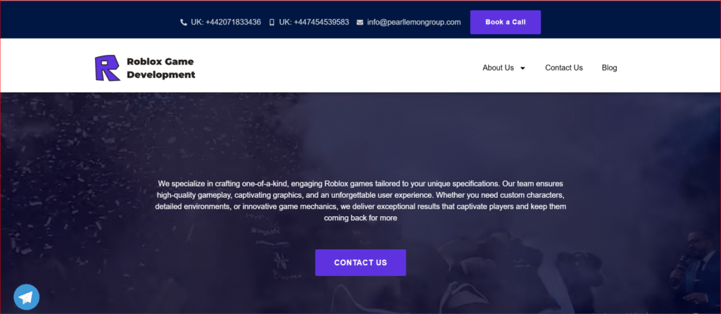 1. Roblox Game Development.